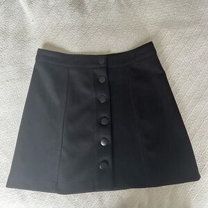 Black short skirt size US 25